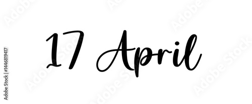 Motivational month name text for printing items, T-shirts, and mug printing.