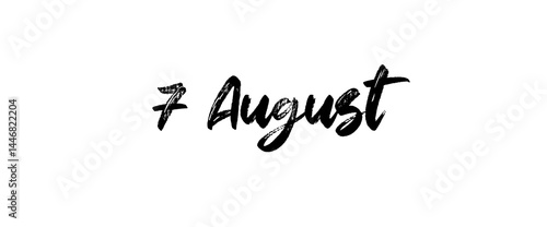 Motivational month name text for printing items, T-shirts, and mug printing.