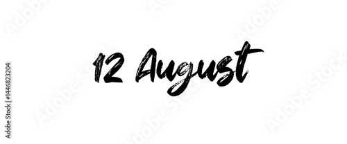 Motivational month name text for printing items, T-shirts, and mug printing.