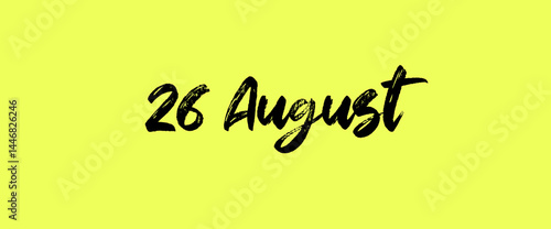 Motivational month name text for printing items, T-shirts, and mug printing.