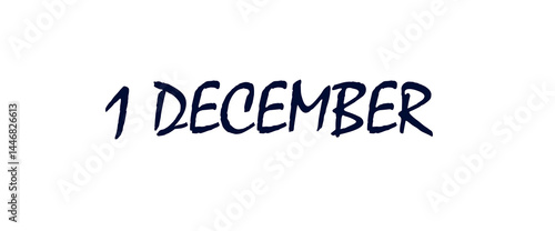 Motivational month name text for printing items, T-shirts, and mug printing.