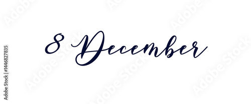 Motivational month name text for printing items, T-shirts, and mug printing.