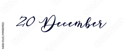 Motivational month name text for printing items, T-shirts, and mug printing.