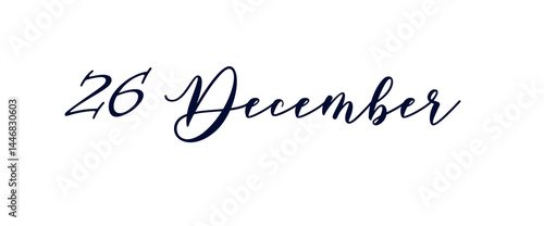 Motivational month name text for printing items, T-shirts, and mug printing.