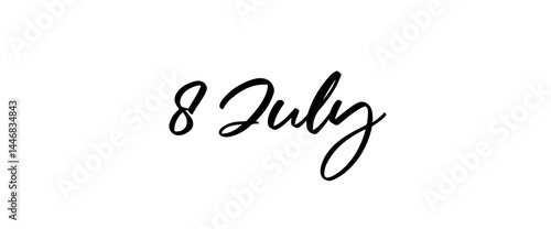 Month name text quotes typography designs for prints, posters, cards, t shirt, coffee mug hoodies etc.