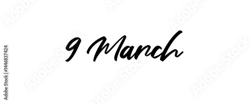 Month name text design art typography designs for prints, posters, cards, t shirt, coffee mug hoodies etc.