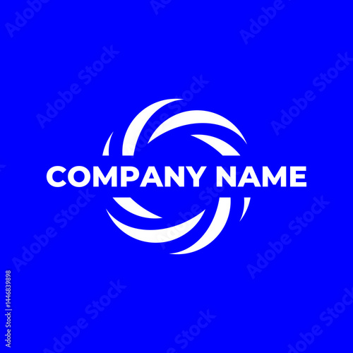 generic circle logo design , business logo , vector , symbol , company logo,background, emblem, swirl, infinity, circular	