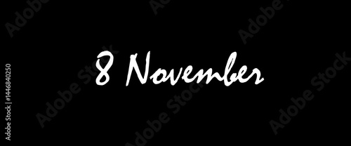 Month name text design art typography designs for prints, posters, cards, t shirt, coffee mug hoodies etc.