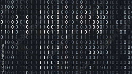 technology background binary number