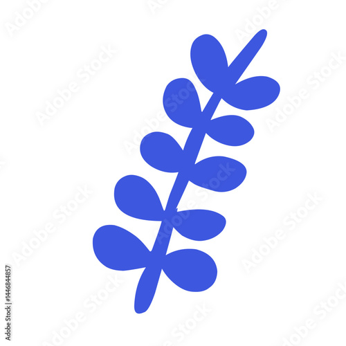 illustration Aquarium seaweed silhouette