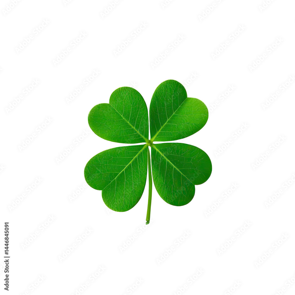 Green Clover And Shamrock, Generative AI Green Clover And Shamrock, Generative AI