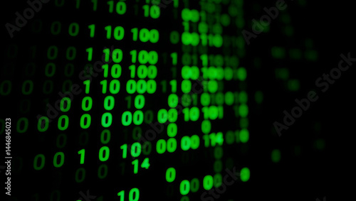 technology background binary number