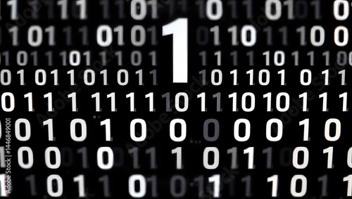 technology background binary number