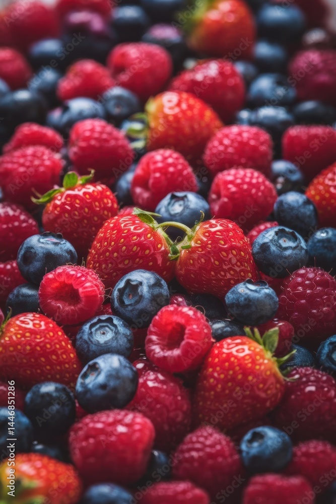 a bowl filled with a variety of berries, including strawberries, blueberries, and raspberries a bowl filled with a variety of berries, including strawberries, blueberries, and raspberries