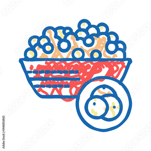 som groat icon doodle illustration