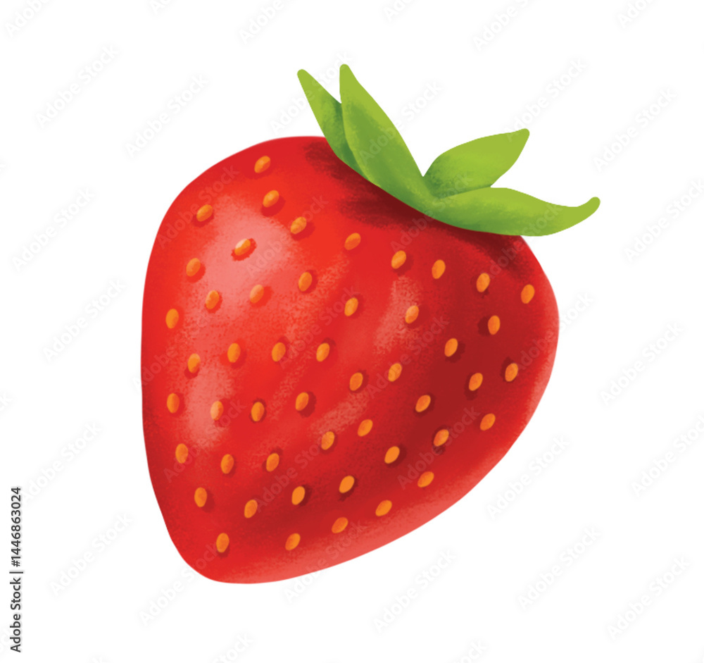 Fototapeta premium 과일_딸기