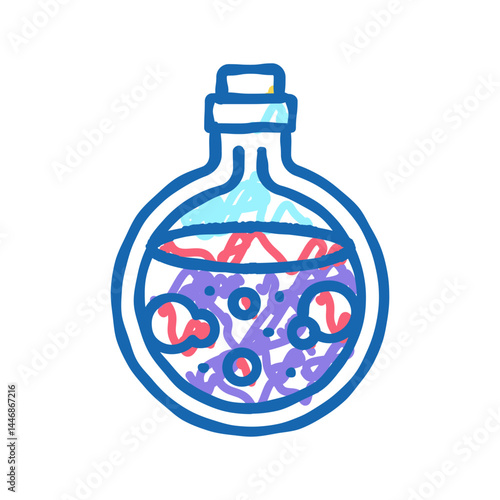 love potion icon doodle illustration