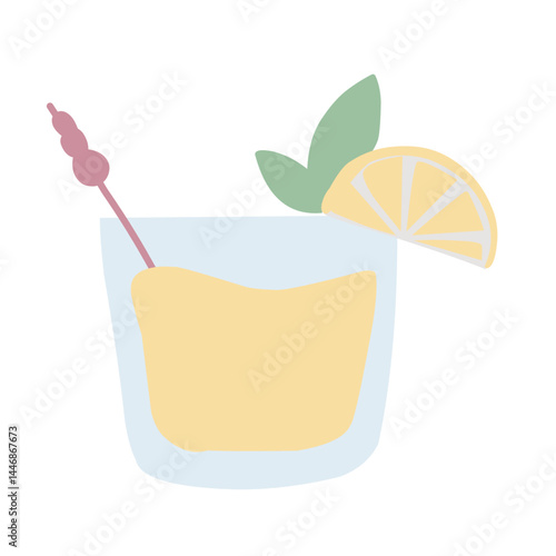 Fresh fruit juice set vector illustration