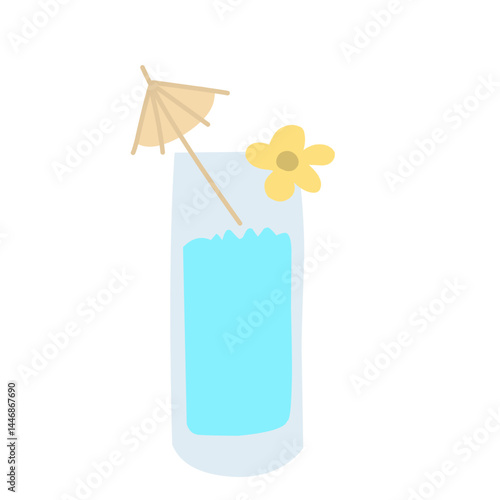 Fresh fruit juice set vector illustration
