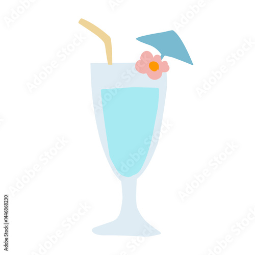 Fresh fruit juice set vector illustration