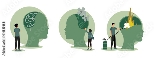 Human Brain and Psychological Introspection. Mental Health. Fighting against emotional burnout.