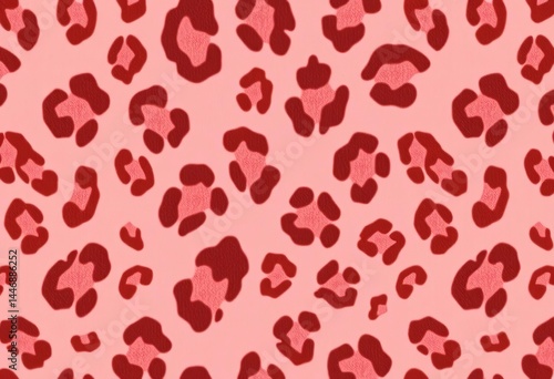 Subtle blush pink and beige leopard spots, seamlessly repeating,   soft leopard print,  spots