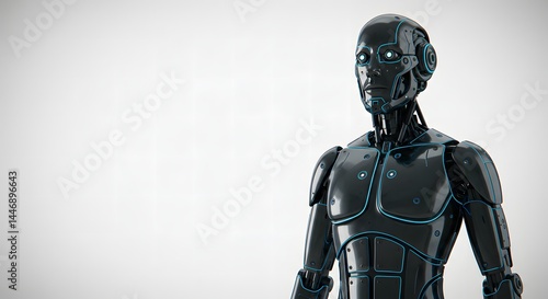 Robot in Cozy Bedroom Setting