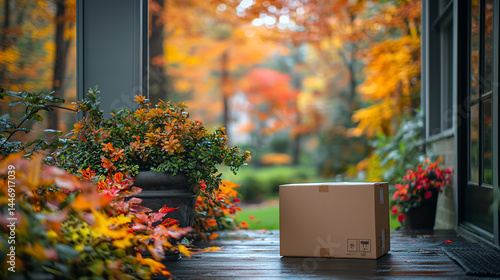 Autumn porch package delivery (2)