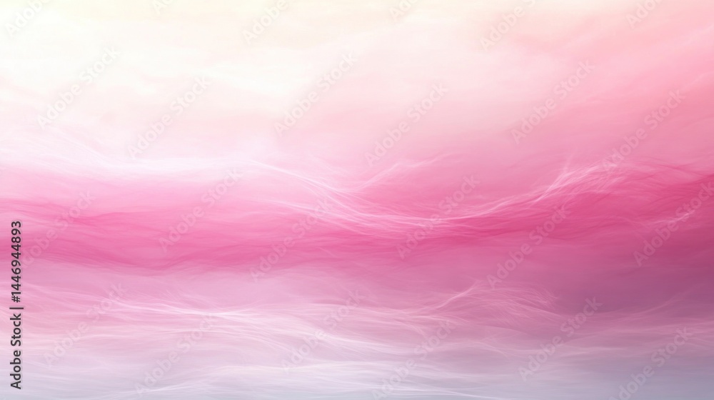 Fototapeta premium A delicate, ethereal, pastel pink and white abstract landscape.