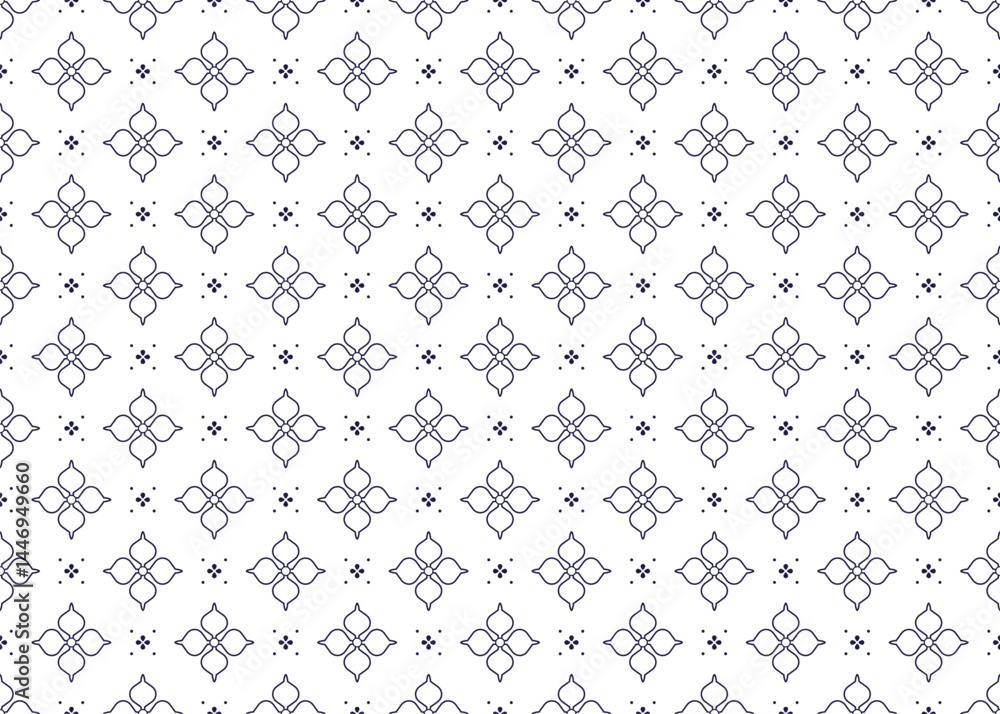 Symbol fioral ethnic fabric seamless pattern, line design, design for cloth, carpet, batik, wallpaper, wrapping etc. Symbol fioral ethnic fabric seamless pattern, line design, design for cloth, carpet, batik, wallpaper, wrapping etc.