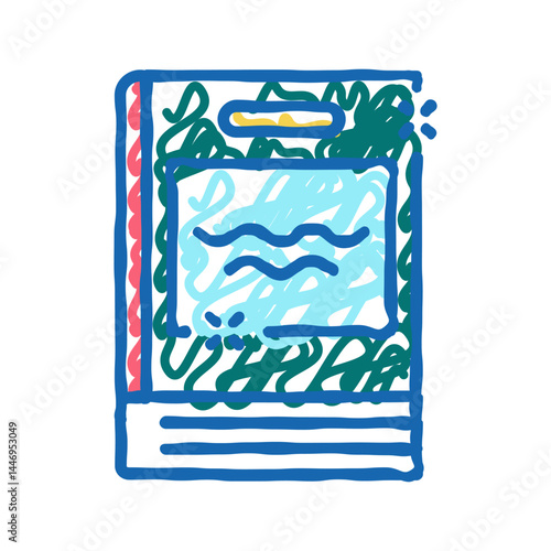 educational books icon doodle illustration