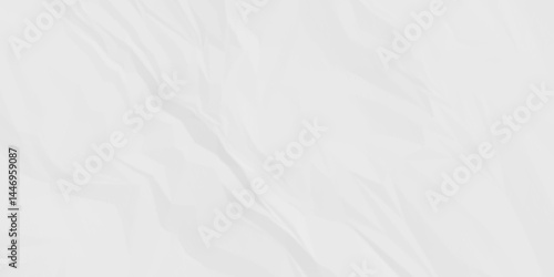White crumpled paper texture . White wrinkled paper texture. White paper texture . White crumpled and top view textures can be used for background of text or any contents .	
