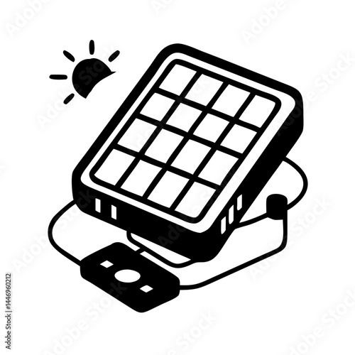 Portable Solar Panel Kit for Outdoor Activities and Emergency Power