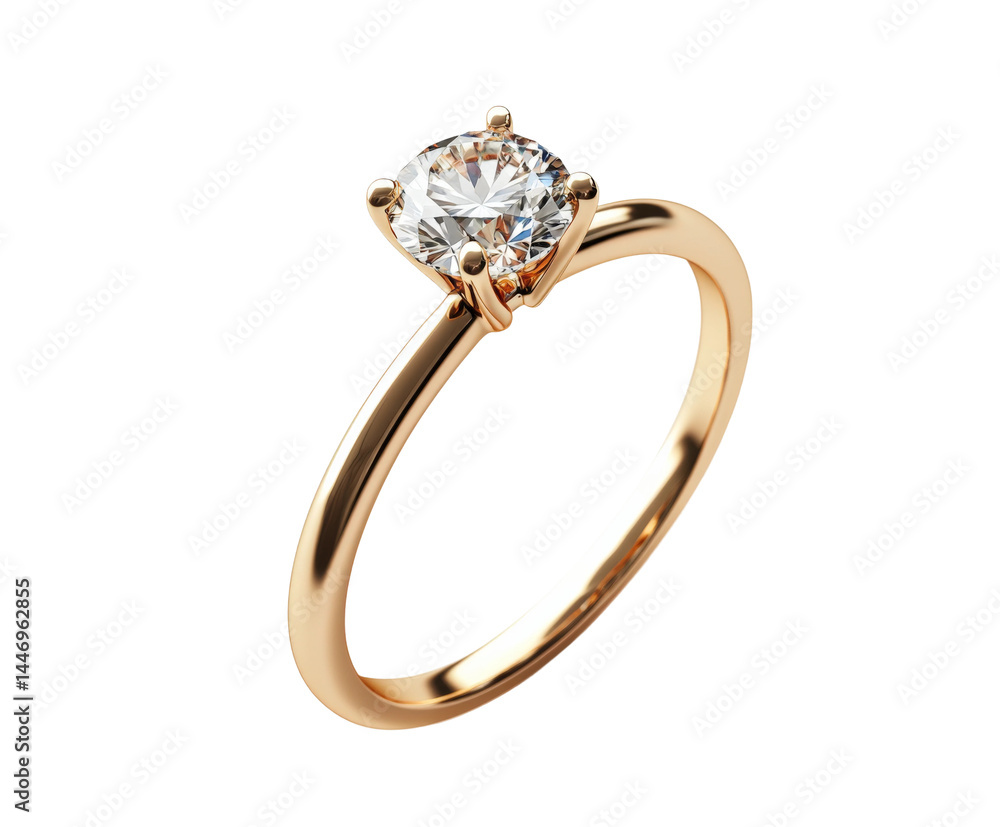 Engagement ring showcase jewelry store product isolated on transparent background Engagement ring showcase jewelry store product isolated on transparent background