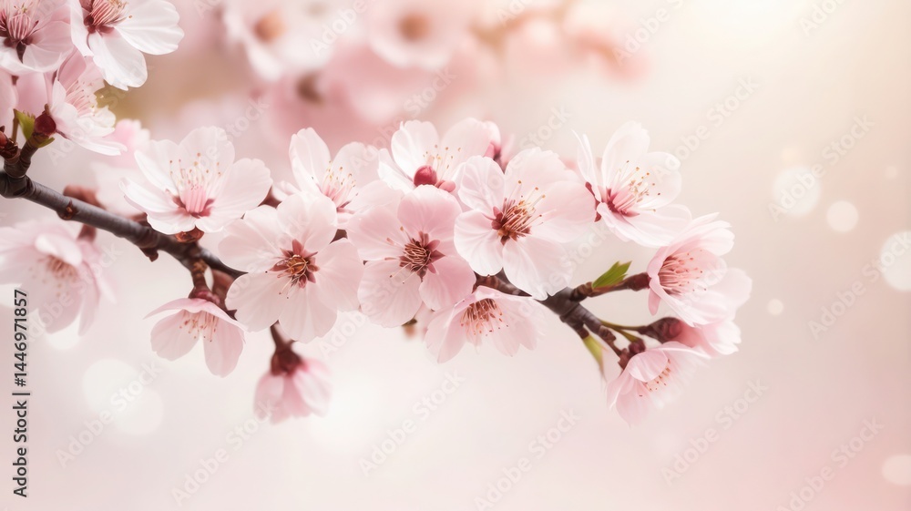 pink cherry blossom in spring pink cherry blossom in spring
