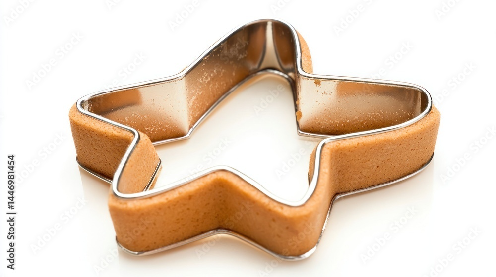 Cookie cutter isolated on white background Cookie cutter isolated on white background