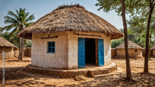 old house in the village