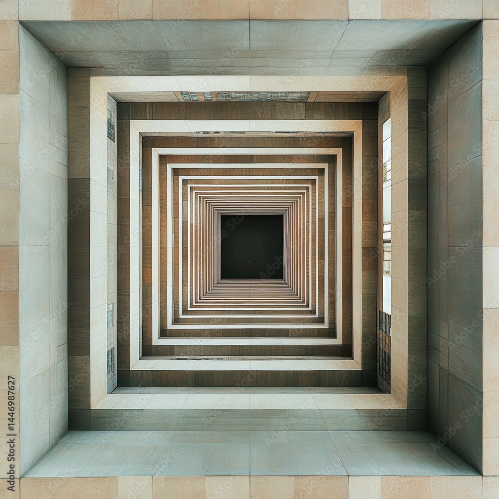 Intricate, multi-level architectural design Intricate, multi-level architectural design