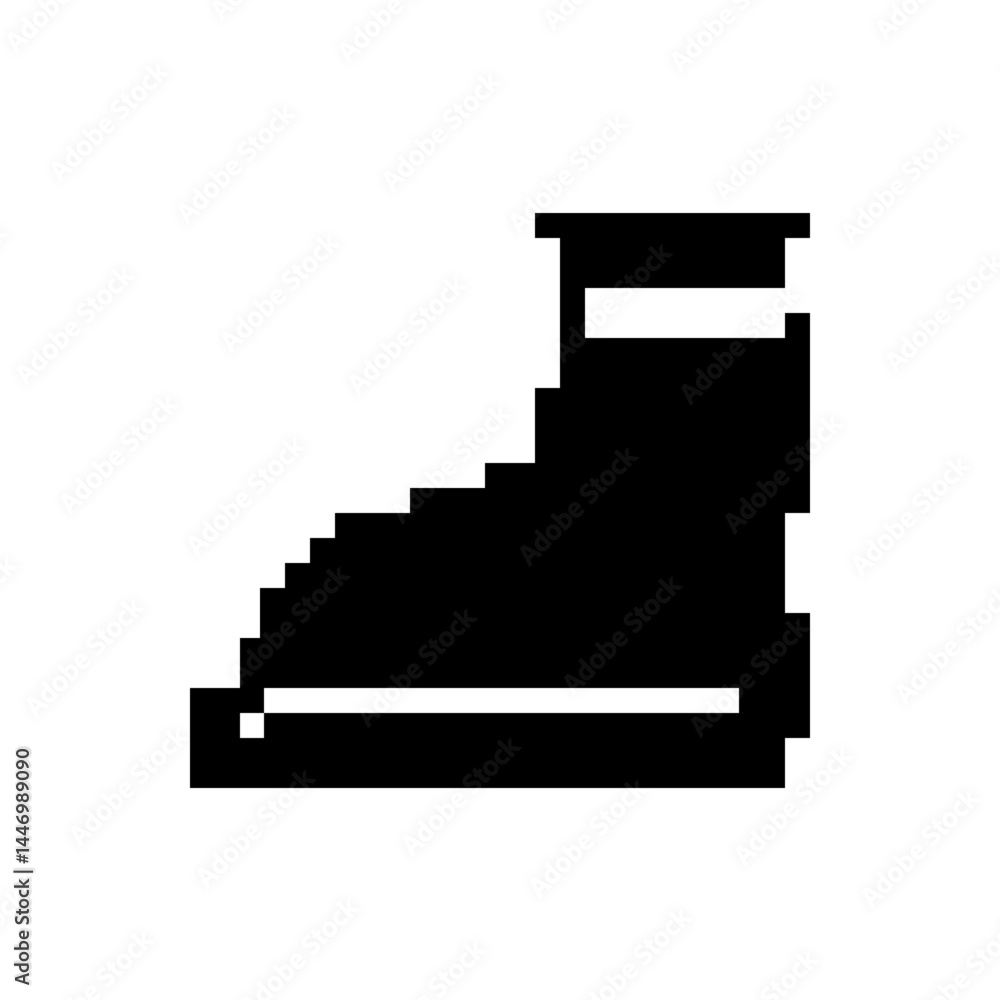 pixel shoe icon pixel shoe icon
