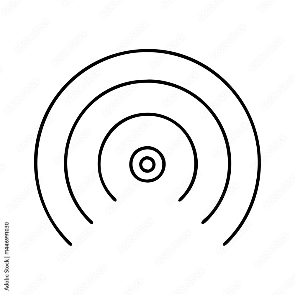 hotspot icon, hotspot line art - simple line art of hotspot, perfect for hotspot logos and icons hotspot icon, hotspot line art - simple line art of hotspot, perfect for hotspot logos and icons