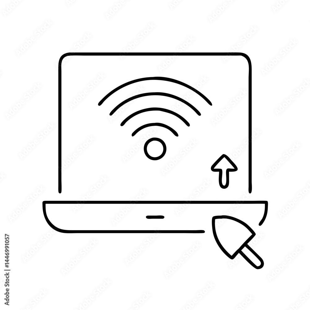 hotspot icon, hotspot line art - simple line art of hotspot, perfect for hotspot logos and icons hotspot icon, hotspot line art - simple line art of hotspot, perfect for hotspot logos and icons