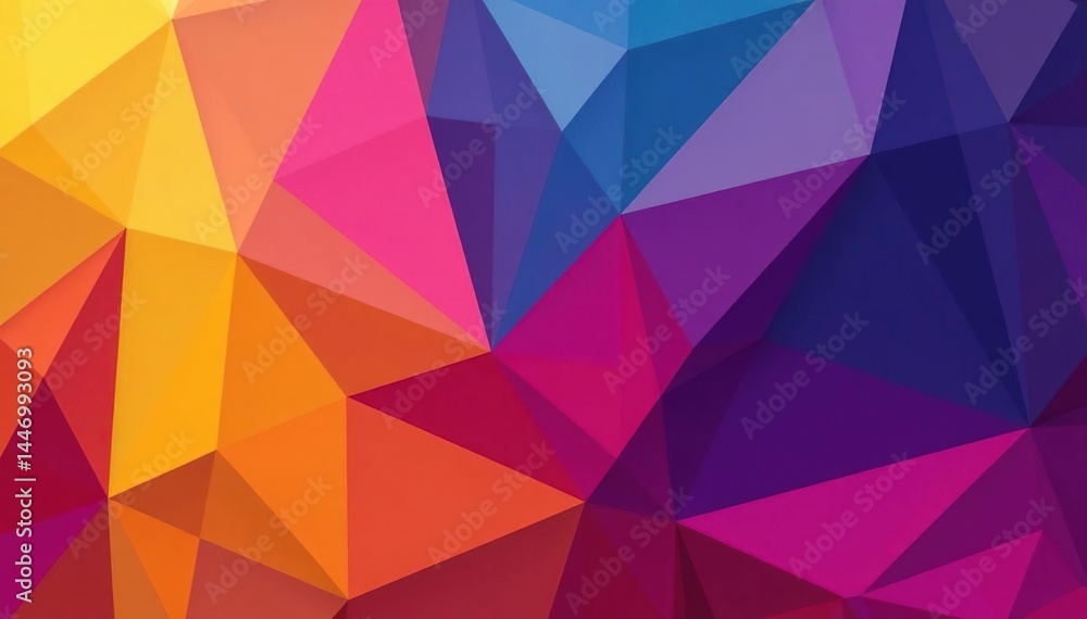 Abstract geometric shapes, vibrant hues, modern style , digital, print Abstract geometric shapes, vibrant hues, modern style , digital, print