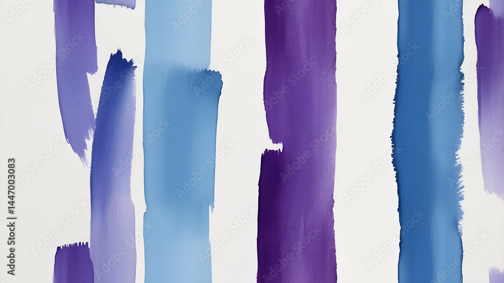 Naklejka premium Soft Gradient Watercolor Strokes – Isolated Hand-Painted Elements