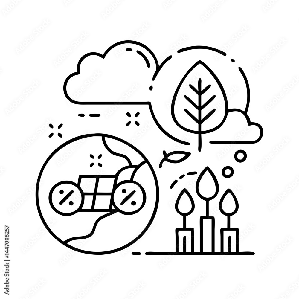 carbon neutral icon, carbon neutral line art - simple line art of carbon neutral, perfect for carbon neutral logos and icons carbon neutral icon, carbon neutral line art - simple line art of carbon neutral, perfect for carbon neutral logos and icons