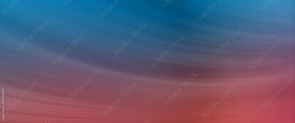 colorful abstract wave with motion blur and halftone texture