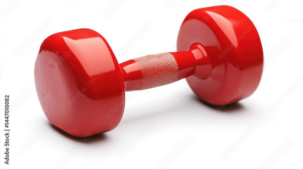 Obraz premium Dumbbells isolated on white background