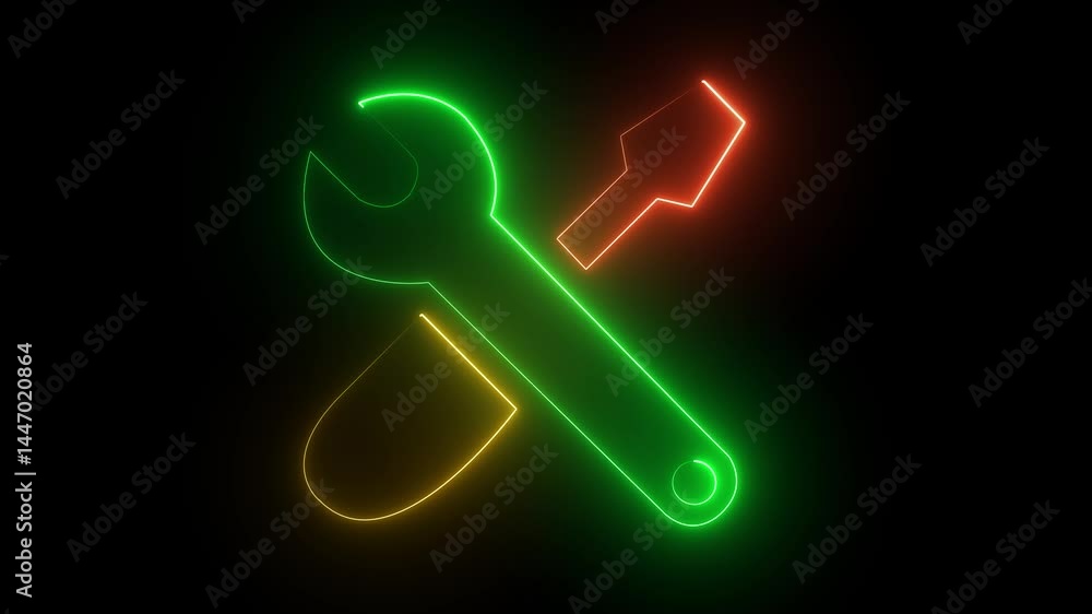 glowing neon cyan yellow color setting animation icon circle animated on black background glowing neon cyan glowing neon cyan yellow color setting animation icon circle animated on black background glowing neon cyan