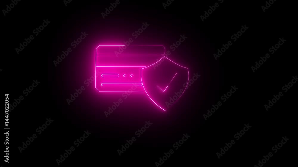 card animated icon Payment, Online shopping concept animated icon card animated icon Payment, Online shopping concept animated icon