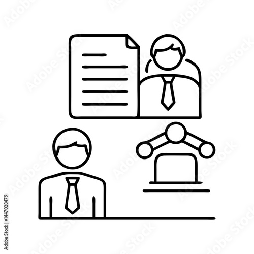 plaintiff icon, plaintiff line art - simple line art of plaintiff, perfect for plaintiff logos and icons
