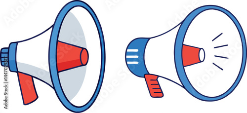 Megaphone & Announcement Icons.eps